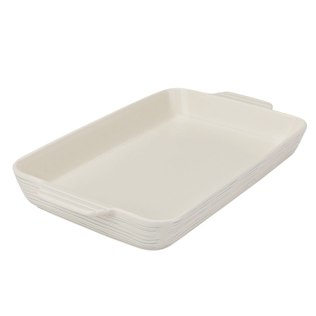 white ceramic pan on a white background