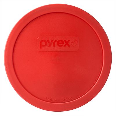 1.5-qt Mixing Bowl Plastic Lid  Red